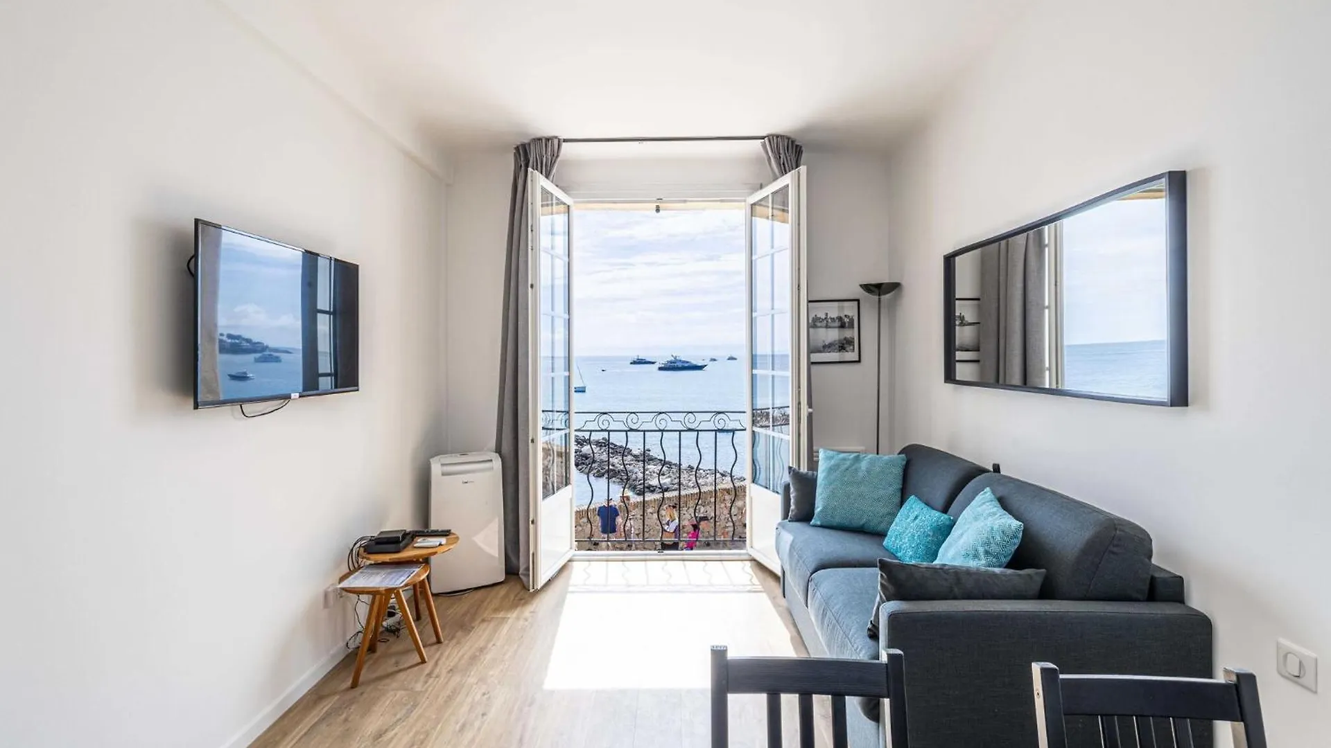 Charming Appt - 1Bd 4P- Sea View - Antibes Centre Apartment